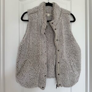 Miami Gray Sherpa Vest